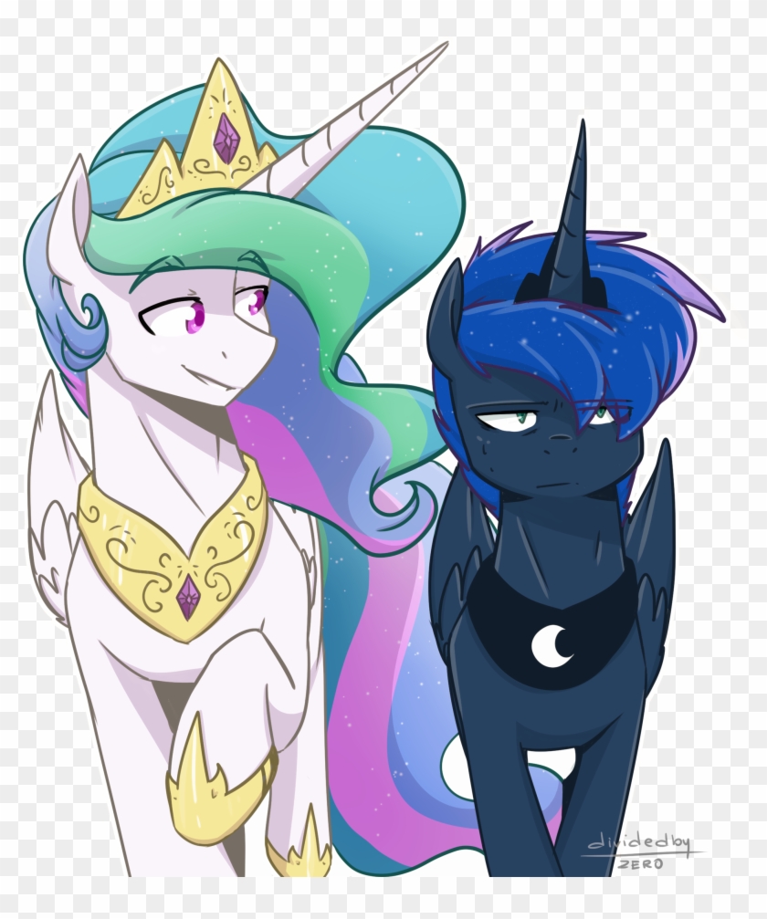 Princess Luna,принцесса Луна,royal,my Little Pony,мой - Male Celestia And Luna #1177583