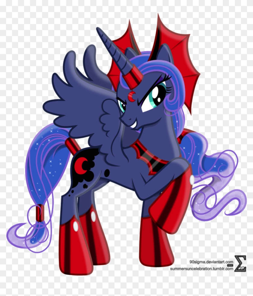 Evil Princess Luna By 90sigma - Mlp Princess Luna Evil #1177628