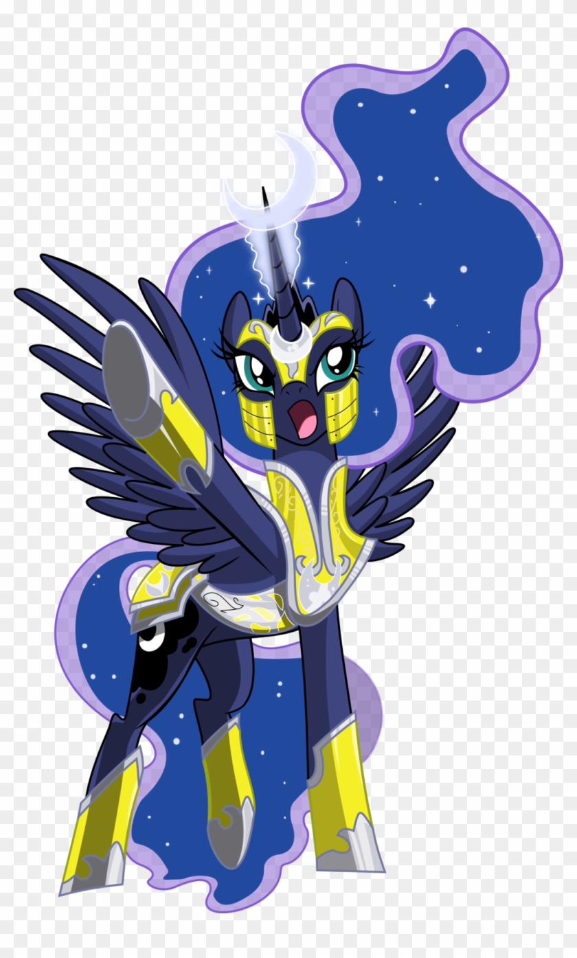 Armored Luna By Brunursus Armored Luna By Brunursus - Mlp New Lunar Republic Armor #1177657