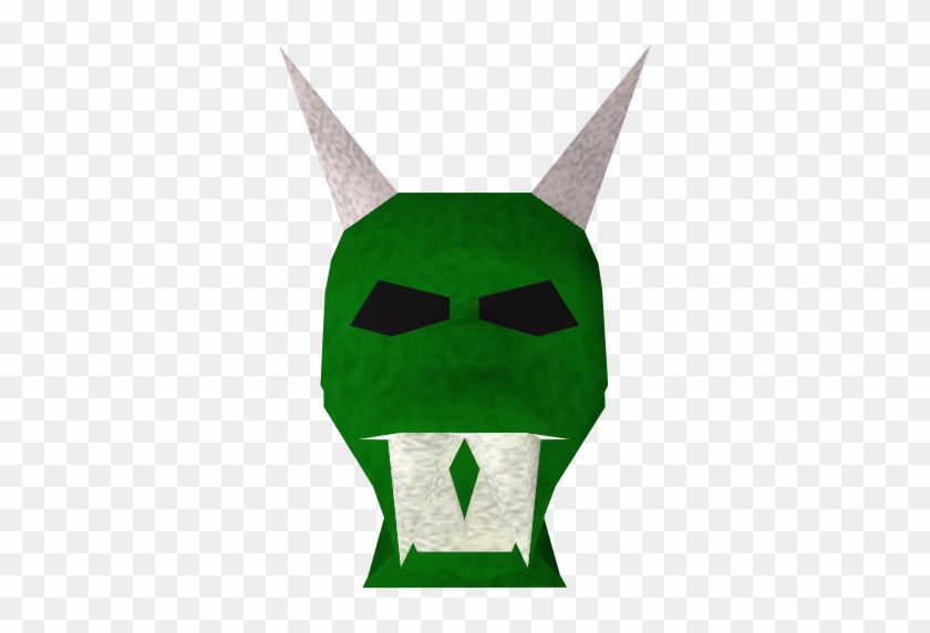 Green Hallowe& - Mask #1177701