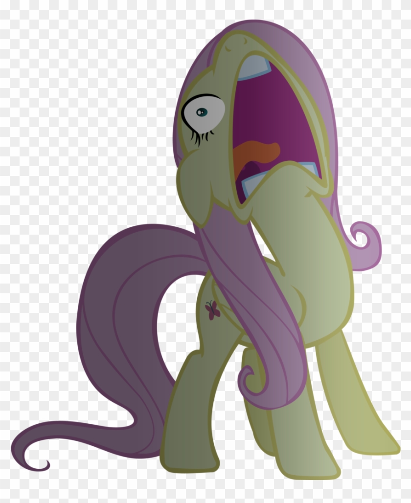 Littlecolt, Faic, Flutterscream, Fluttershy, Nose In - Clip Art #1177793