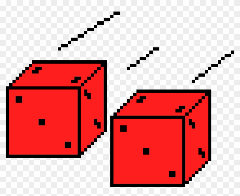 Pair O' Dice - Pixel Art Dice #1177796