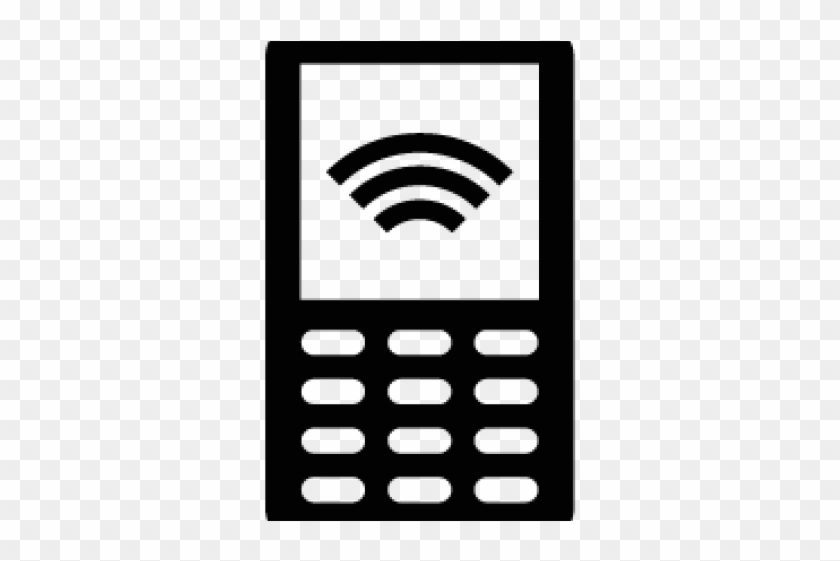 Wifi Clipart Cell Phone Signal - Logo Telp #1177815