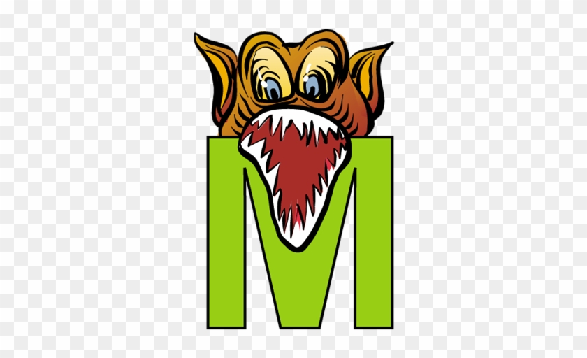 Cartoon M - Clip Art #1177864