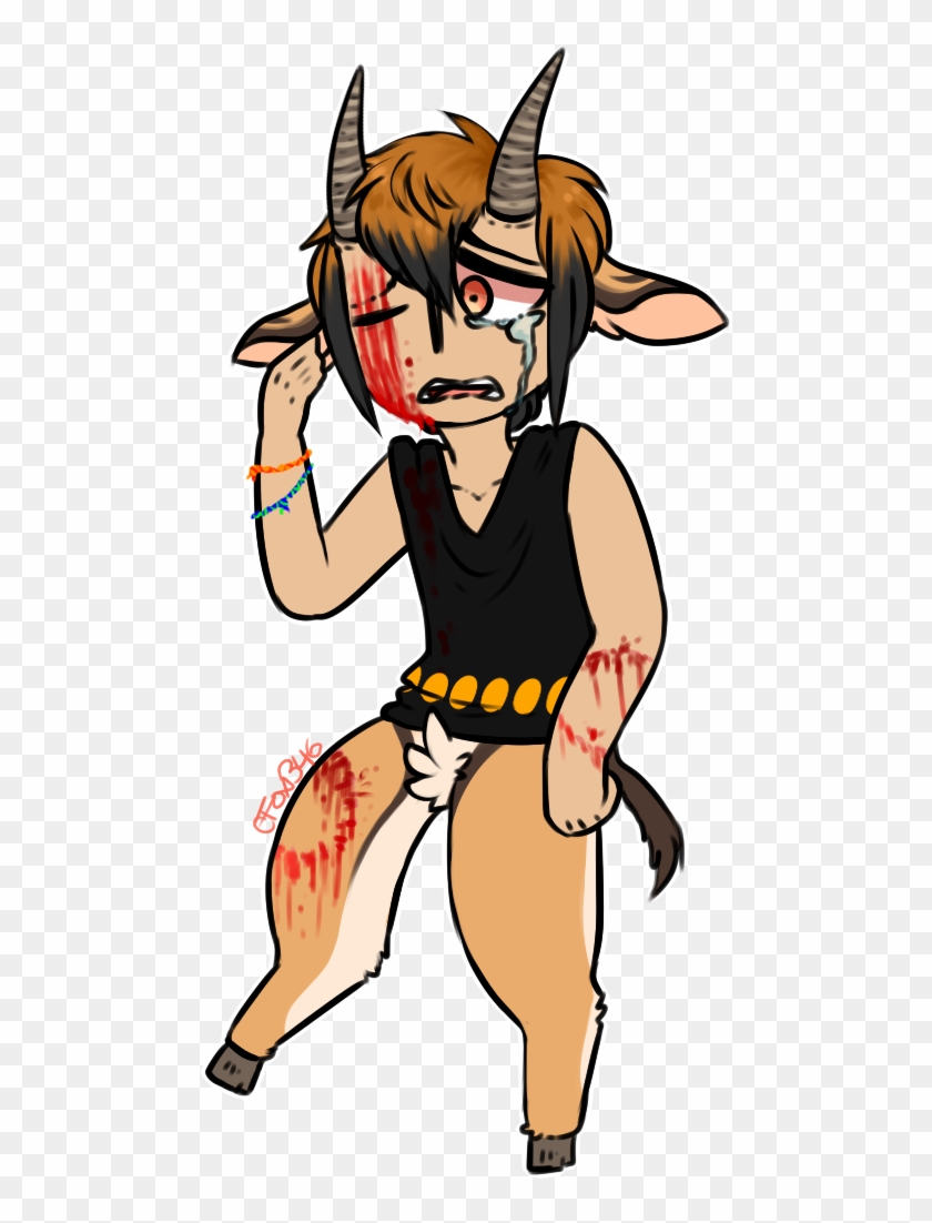 Injured Gazelle Ota By Crazysellsadopts - Cartoon #1177931