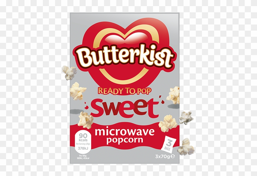 Butterkist Sweet Microwave Popcorn #1177954