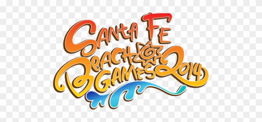 Santa Fe Beach Games - Calligraphy #1177974