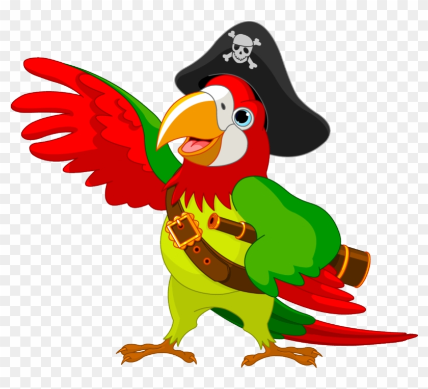 Next - Pirate Parrot Clip Art #1178035