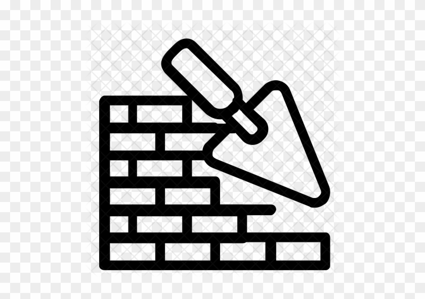 Wall Icon - Build Brick Wall Icon #1178036