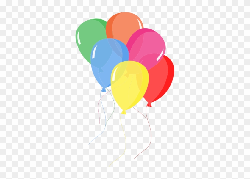 Cute Balloons Clipart - Colorful Balloons Clipart Png #1178080