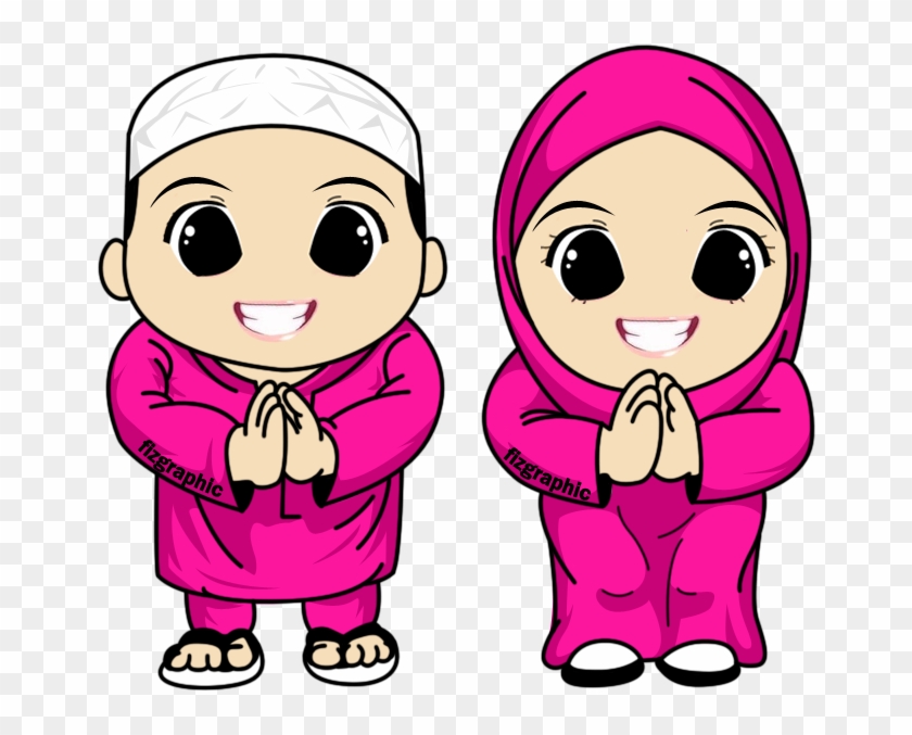 Cartoon Raya 2012 Doodle Pink Cartoon Raya Png Free Transparent Png