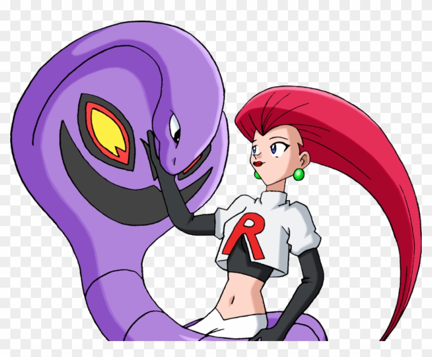 Jessie James Arbok Team Rocket Pokémon - Pokemon Jessie And Arbok #1178159