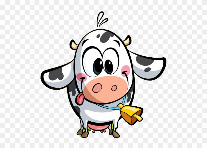 Cow - Baby Cow Cartoon - Free Transparent PNG Clipart Images Download