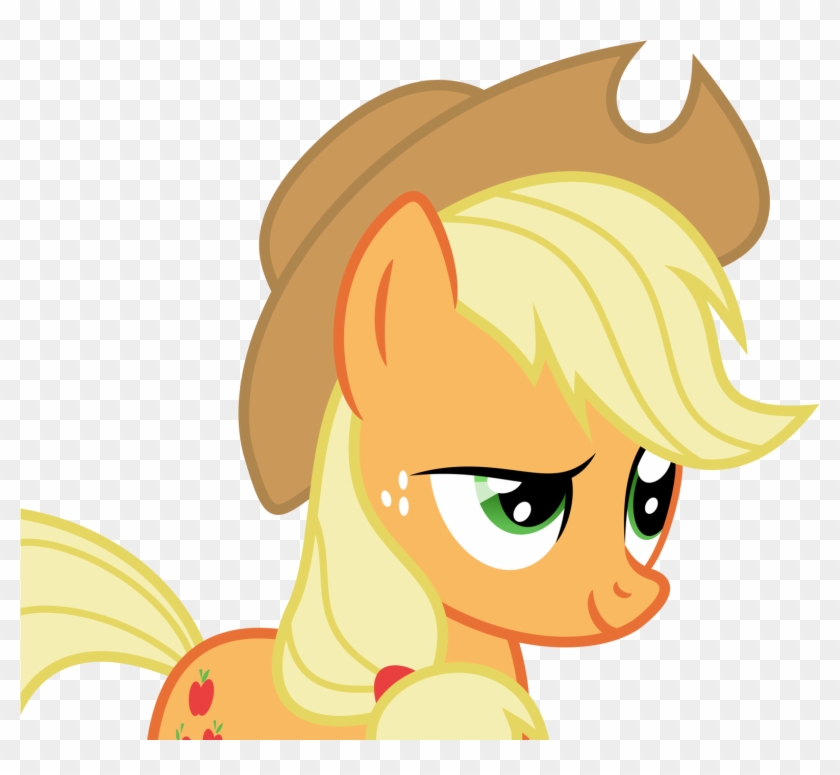 The Gallery For > Applejack Face - Little Pony Friendship Is Magic #1178314