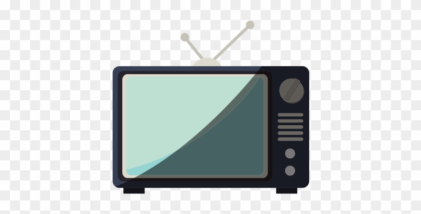 Old Television Isolated Icon - Television #1178410