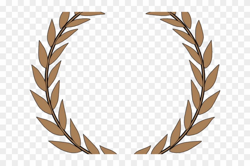 Grains Clipart Circle - Laurel Wreath #1178438