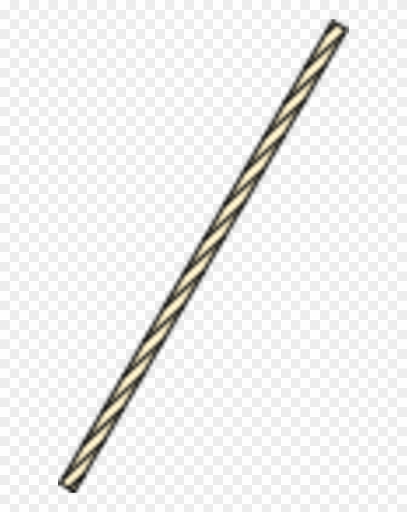 Straight Stretch Of Rope - Hb Pencil Png #1178471