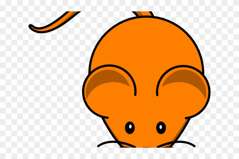 Mouse Clipart Orange - Mouse Clip Art #1178522