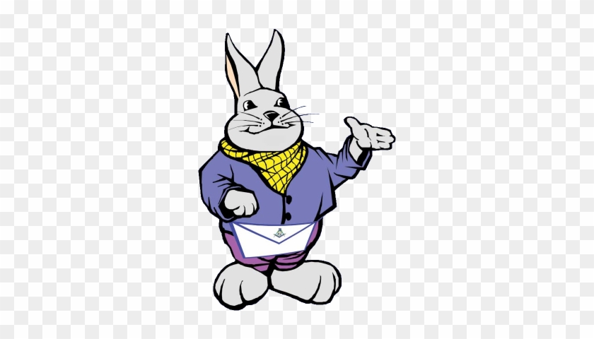 Masonic Bunny - Cartoon #1178634