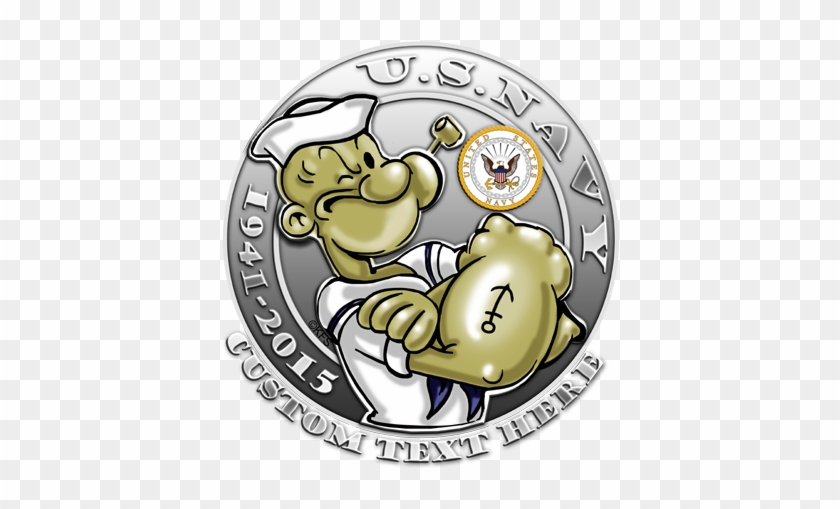 Us Navy Popeye Decal - Popeye Navy #1178635