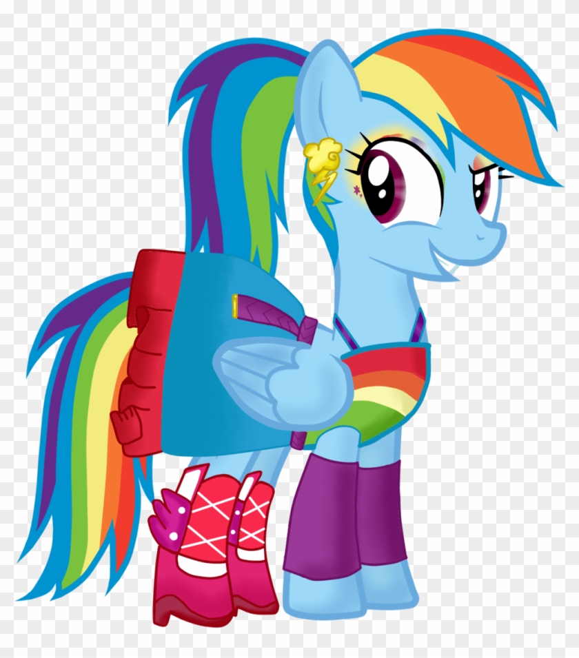 Mlp Eg Pony Rainbow Dash #1178876