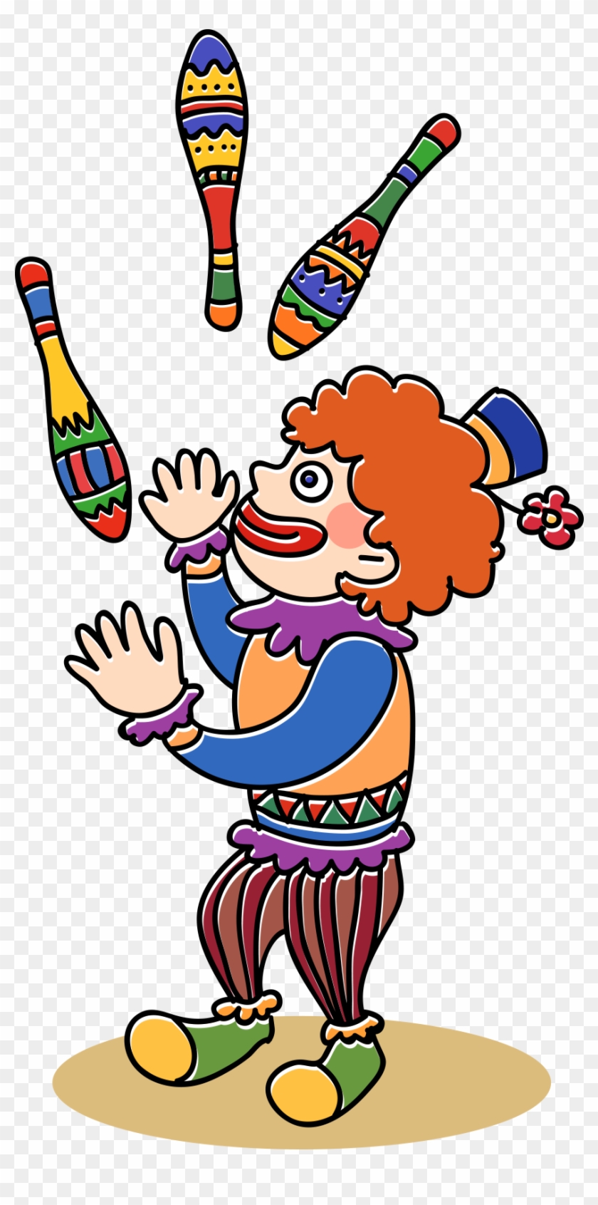 Circus Clown Juggling Euclidean Vector - Clown #1178988