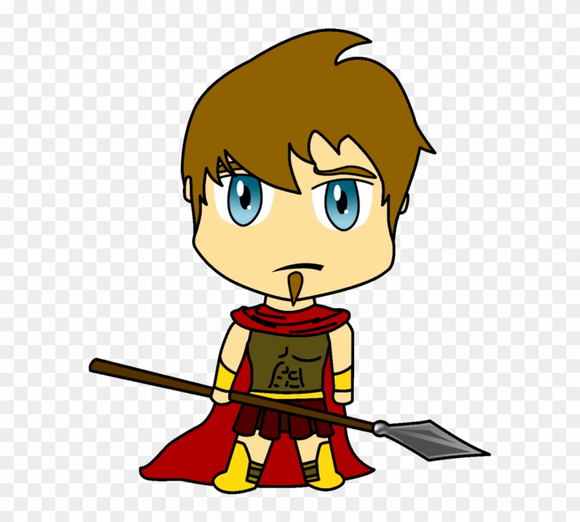 Telemachus Chibi By Abrhmsanchez - Telemachus From The Odyssey Cartoon #1179096