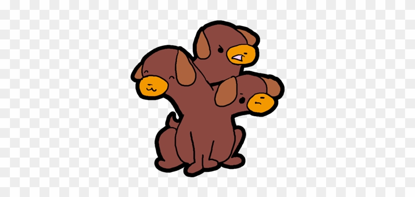 Chibi Cerberus By Doodlekeet - Drawing #1179181