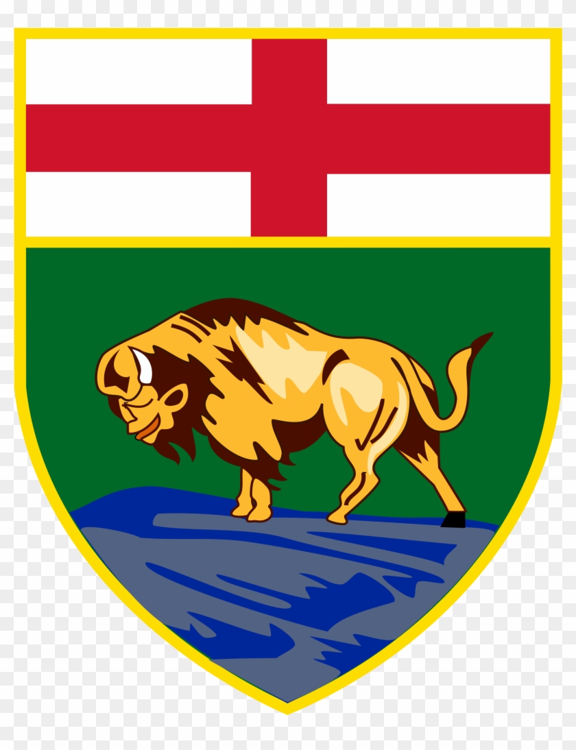 Collection Of Precedent Cliparts - Manitoba Flag Icon #1179212
