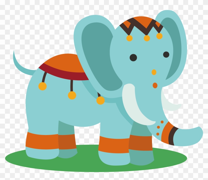 Elephant Euclidean Vector Clip Art - Vector Graphics #1179245