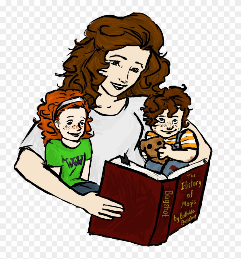R Eading And Sharing Books With Your Child At Home - Bedtime #1179263