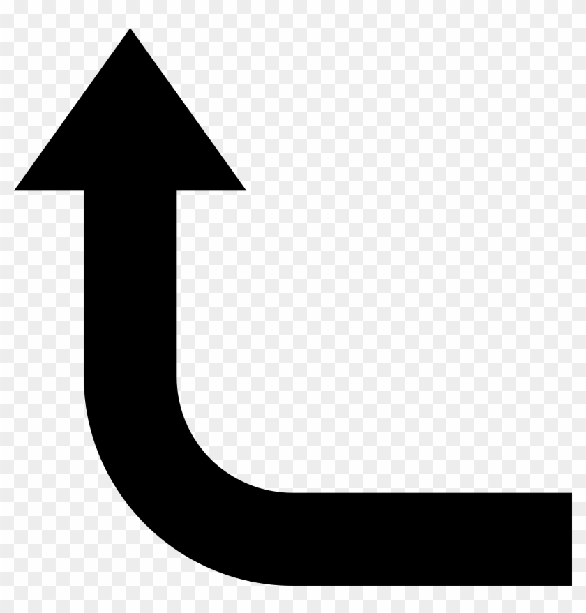Arrow Up Icon - Arrow Left And Up #1179325
