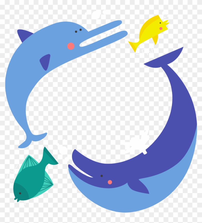 Animal Marine Mammal Dolphin Sea Illustration - Vector Graphics #1179343