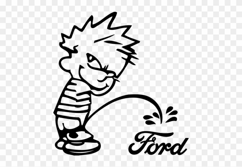 Calvin Peeing On Ford #1179523