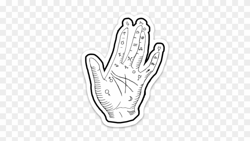 Mystic Hand Vinyl Sticker - Sticker #1179529