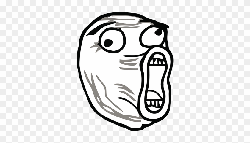 Rage Comic Stickers For Imessage Messages Sticker-8 - Lol Meme Face Png #1179534