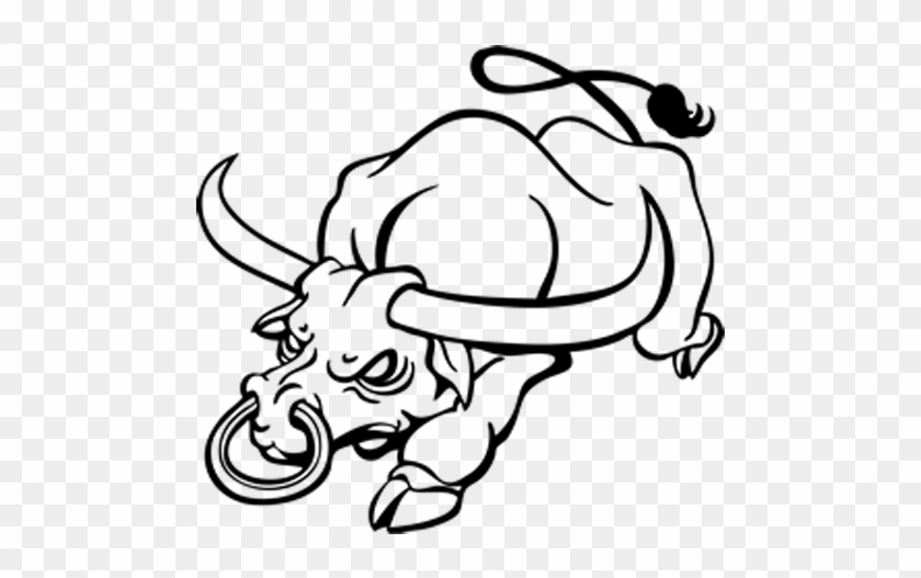 Dangerous Bull Sticker - Angry Bull #1179543