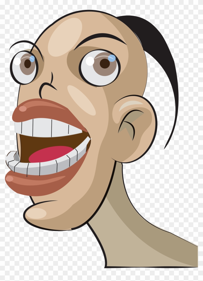 Cartoon Drawing Portrait Clip Art - Human Face Cartoon - Free Transparent  PNG Clipart Images Download