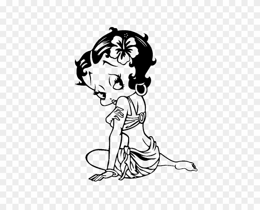 Stickers Betty Boop - Betty Boop Black And White #1179593