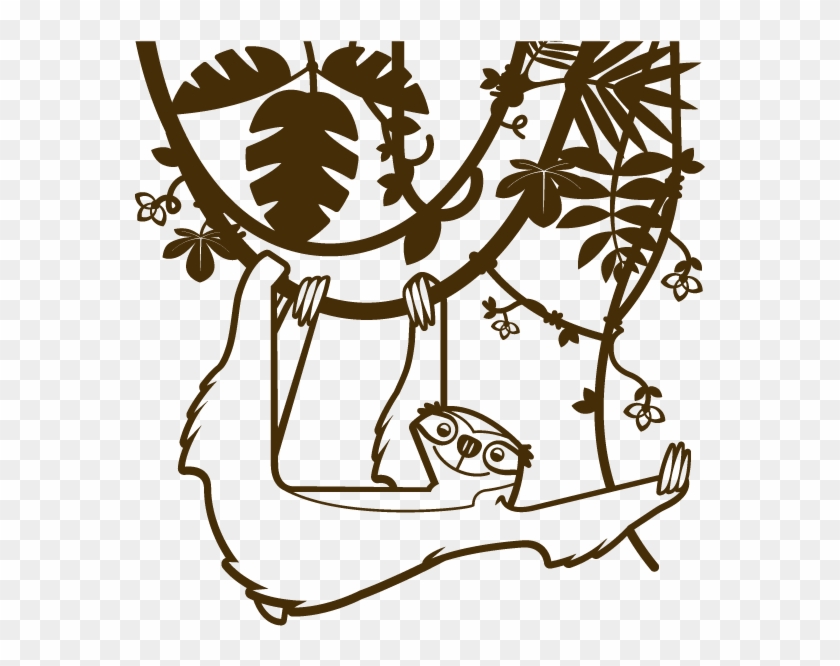 Stickers Enfant Paresseux - Glue #1179621