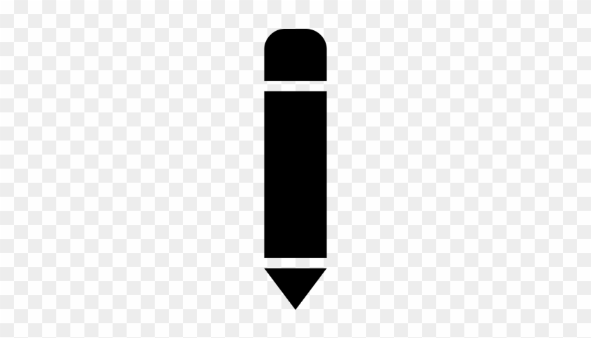 Pen Black Vertical Interface Symbol Vector - Pen #1179663