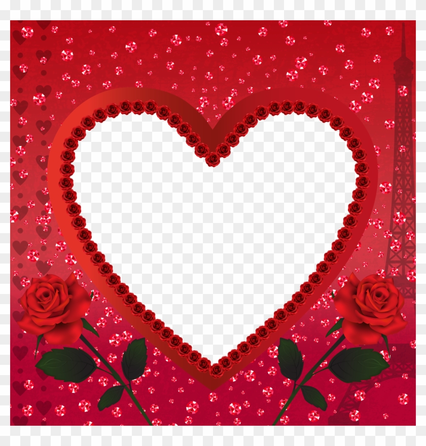 Love Clipart Heart Frame - Love Clipart Heart Frame #1179698