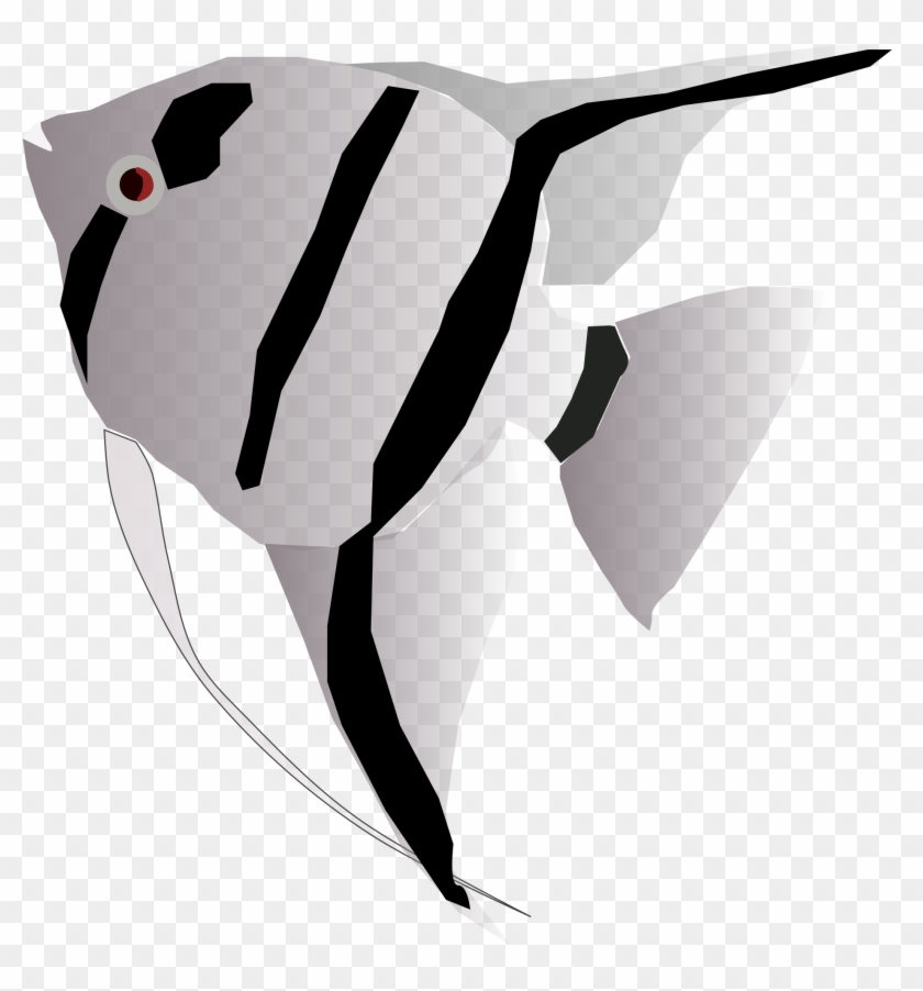 Angel Fish Cliparts 23, Buy Clip Art - Angel Fish Svg #1179714