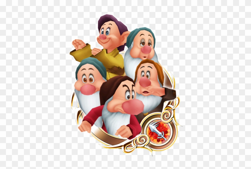 Snow White Seven Dwarfs Who Live In A Cottage Deep - Snow White And The Seven Dwarfs Kingdom Hearts #1179999