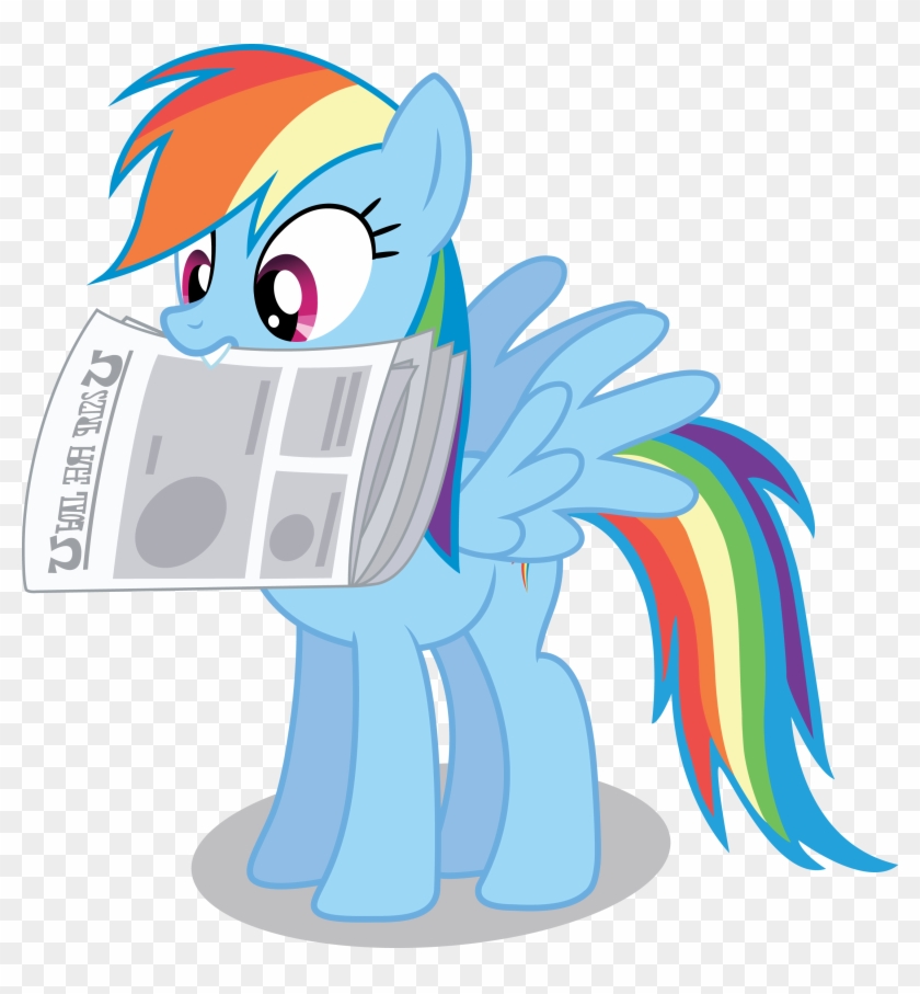 Someone Mentioned It In One Of The Other Threads - My Little Pony Rainbow Dash Wonderbolt #1180032
