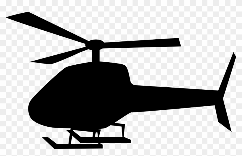 Png File Svg - Helicopter Png Black #1180031