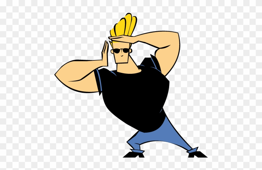 Johnny Bravo Clip Art - Cartoon Character With Blonde Hair #1180076