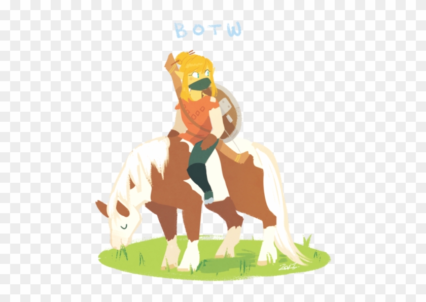I Got Botw As A Belated Birthday Gift And It Has Become - Cartoon #1180088