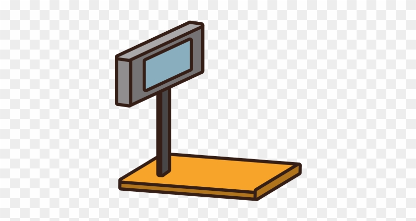 Scale Weight Icon - Flat Panel Display #1180178