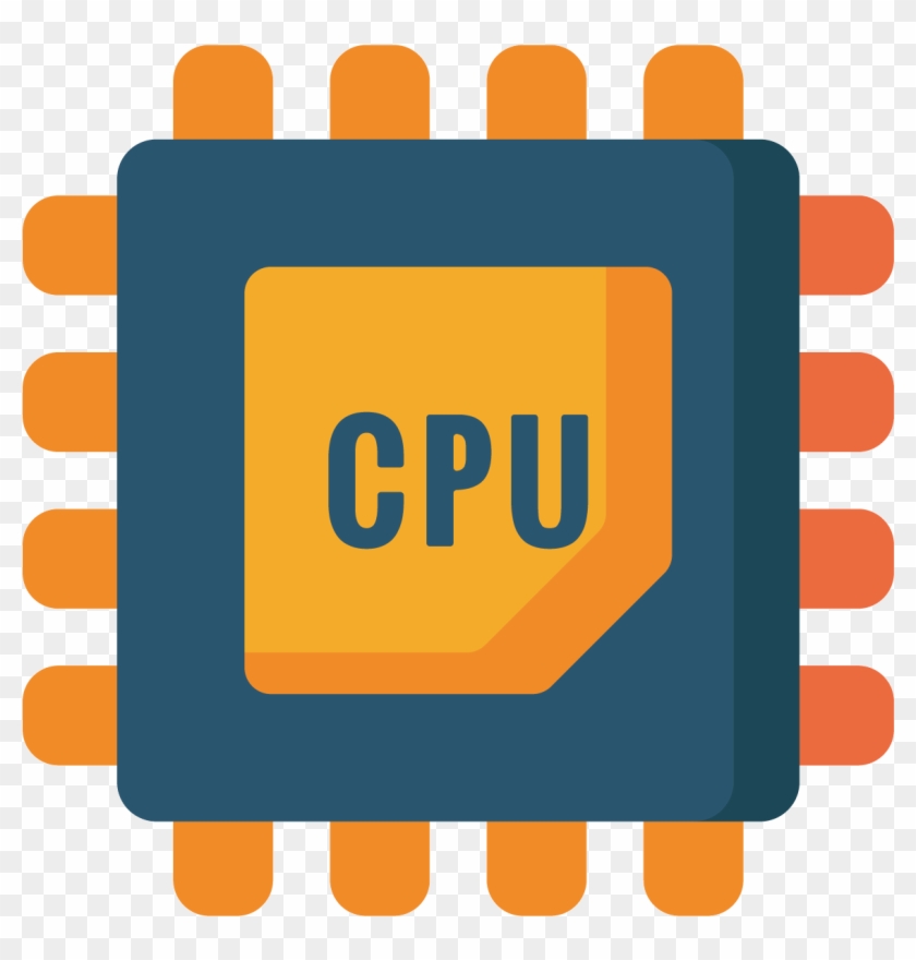 Central Processing Unit Scalable Vector Graphics Icon - Cpu Icon Png #1180196
